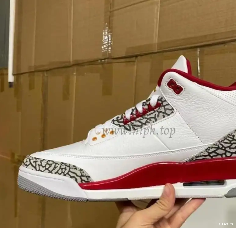 3 ship Pk materials retro air ready retail Red God jordan to Cardinal 0514